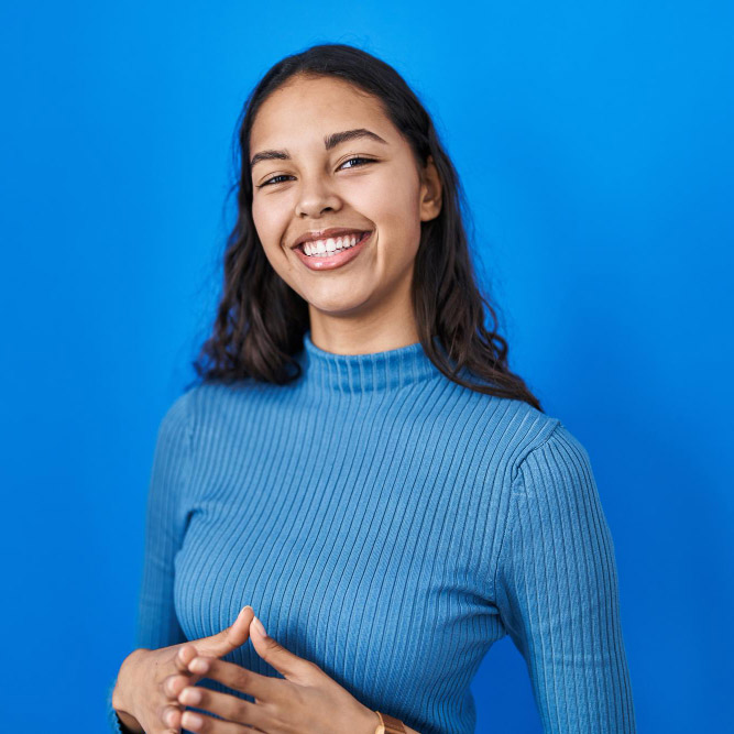 Sonrisa de paciente